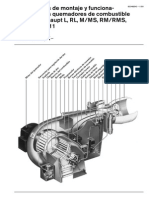 Manual de Montaje y Funcionamiento Quemadores de Combustible Liquido Weishaupt PDF