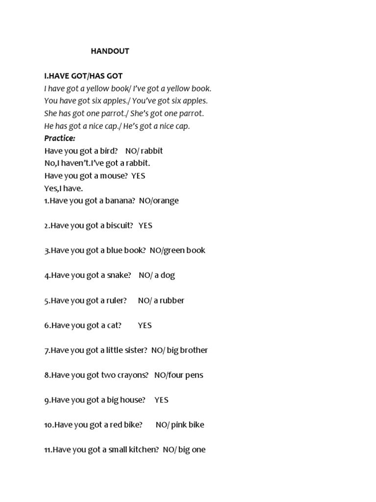 2 Handout | PDF | Language Arts & Discipline