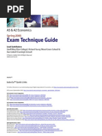 Download Economics Exam Technique Guide by malcewan SN24171131 doc pdf