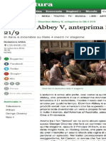 Downton Abbey: Anticipazioni Sulla Stagione 5
