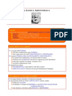 Sintesi Schematica Logica Aristotele