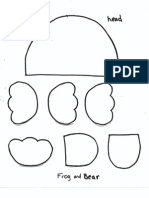 Frog and Bear Pattern PDF