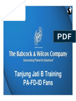 Tanjung Jati B Training on PA-FD-ID Fans Operation