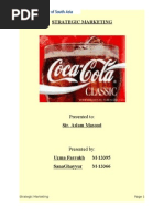 Download project on Coca Cola in Pakistan by uzmazainab SN24172639 doc pdf