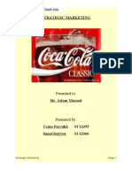 Project On Coca Cola in Pakistan