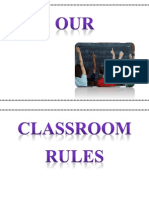 Our Classroom Rules