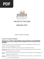 The Day of The LORD