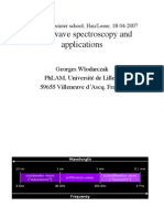 Microwave Spectroscopy and Applications: QUASAAR Winter School Han/Lesse 18-04-2007