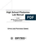 High School Photonics Lab Manual