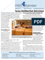 School Work: SHARP Surveys, Red Ribbon Week, Walk To School: October 2014
