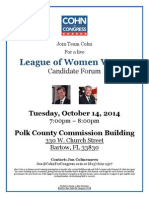 10.14.2014 LWV Forum - Invite