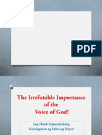 The Irrefutable Importance of the Word of God