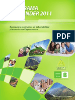 Revista Panorama Sder 2011 PDF