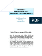 Chapter-3 Synthesis of Bulk Nanostructured Materials