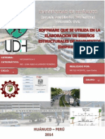 Software Que Se Utilizan en La Elaboracion de Diseños Estructurales de Pavimentos PDF