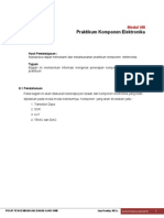 Modul Viii Praktikum Komponen Elektronika