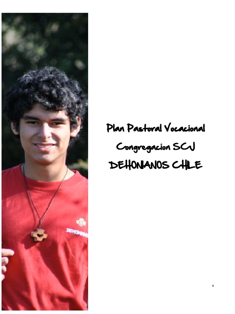 Plan Pastoral Vocacional SCJ Chile | PDF | eucaristía | Fe