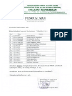 Penguman Terkait Pelaksanaan Ujian Mid Modul KB, Tropis Dan Imun PDF