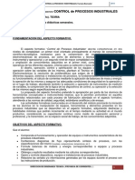 Control de Procesos Industriales PDF