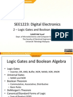 3-Logic Gates and Boolean Algebra 1