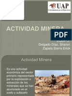 ACTIVIDAD MINERA.pptx