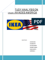 Case Study Analysis On Ikea Invades America: Submitted by