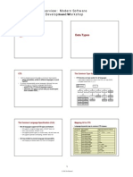 C# Data Types: Overview: Modern Software Development Workshop