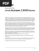 Epson Aculaser c3000