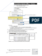 Course Recommendation System (Mac) – Teachers