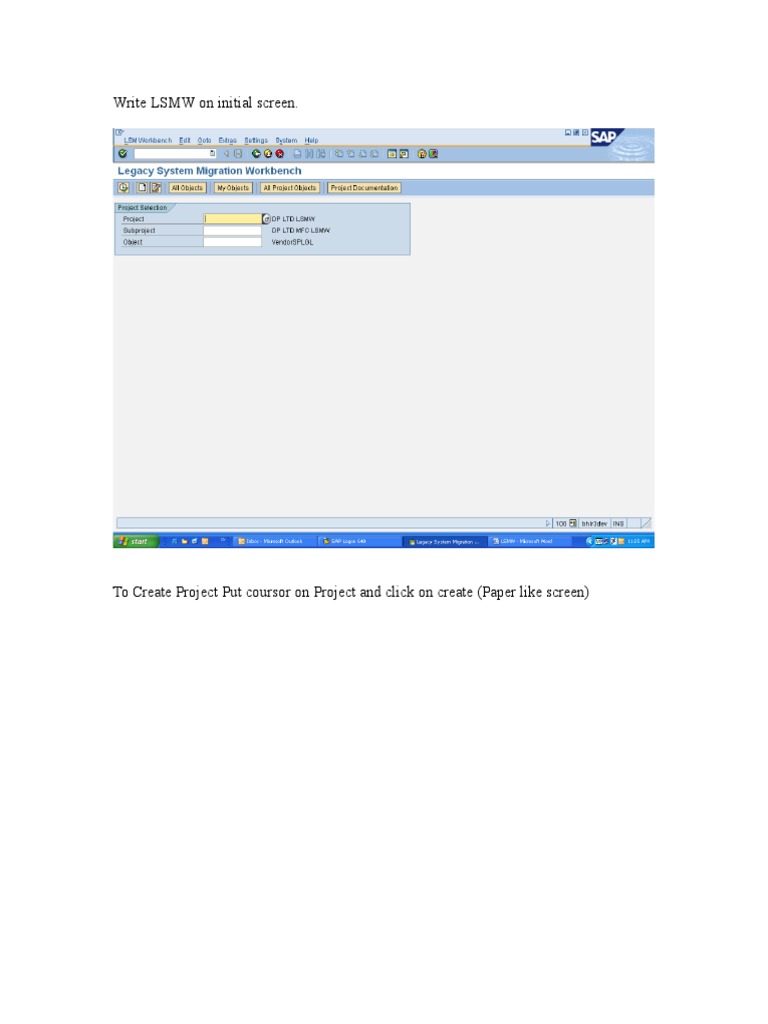 LSMW Step-by-Step Guide for SAP | PDF | Computers