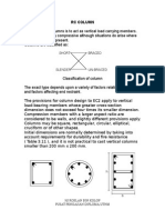 Concrete Column Notes