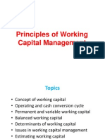 Principles of Working Capital Management