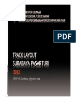 Alternatif Track Layout Surabaya Pasar Turi