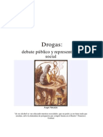 Drogas Debate Público y Su Representación Social PDF