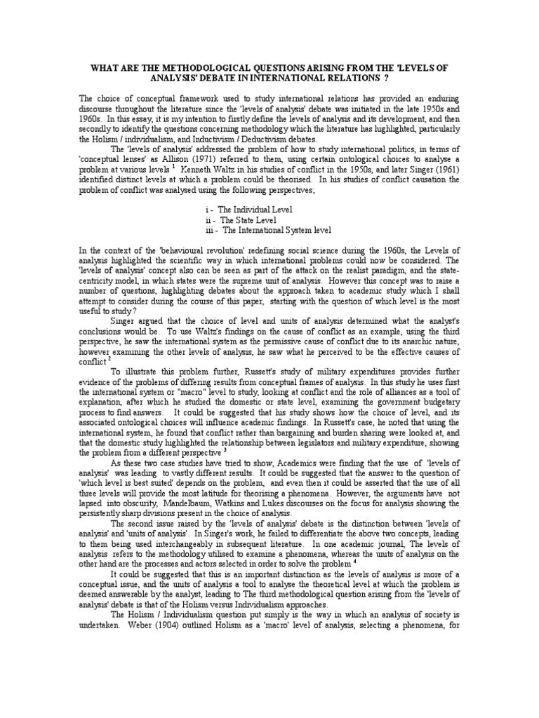 Theory analysis essay image