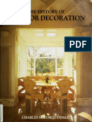 The History Of Interior Decoration Pdf Mosaic Furniture