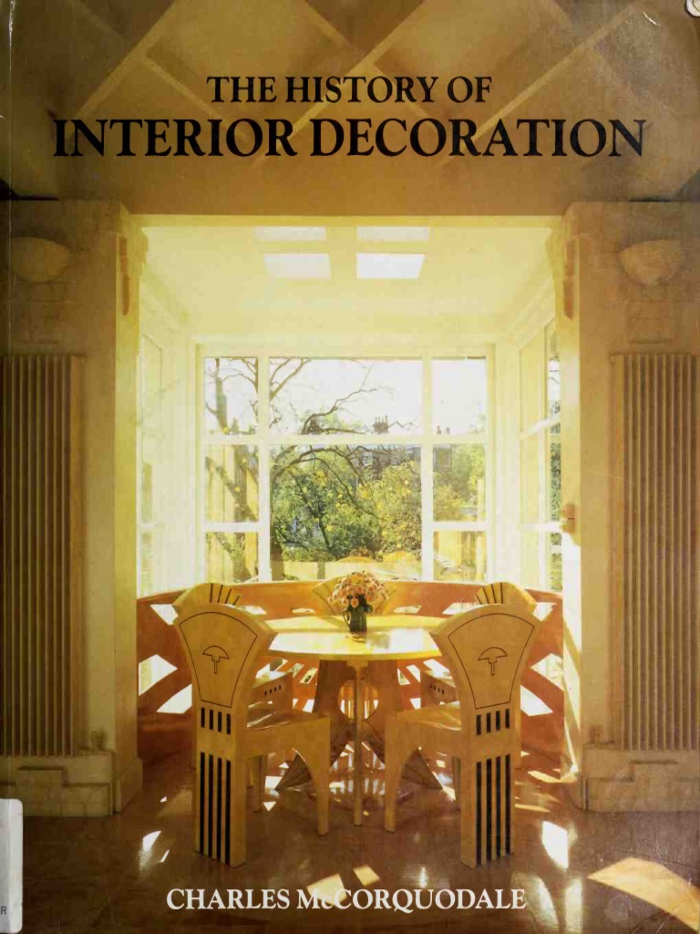 The History Of Interior Decoration Pdf Column Mosaic