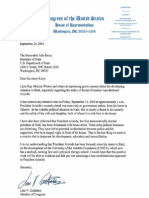 Letter to John Kerry by Congressman Luis v. Guitierrez