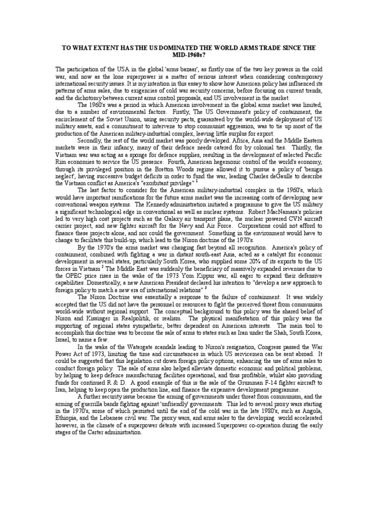 Arms dealer salary image