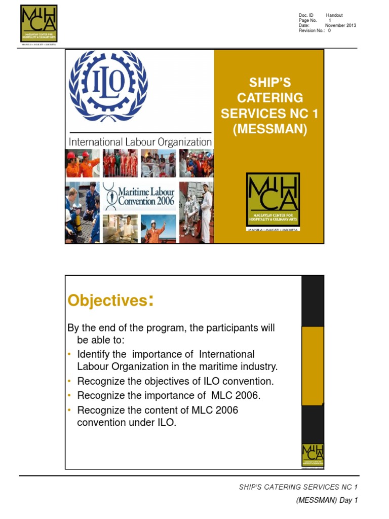 ILO Maritime Labour Convention Overview | PDF | International Labour ...