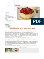 Cheesecake Cu Zmeura