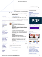 Análisis FODA Sobre Una Universidad PDF