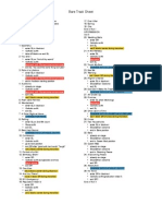 Bare Track Sheet: Act I! Presets:! End of Act I! Intermission! Act II!