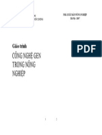 Giao Trinh Cong Nghe Gen Trong Nong Nghiep PDF
