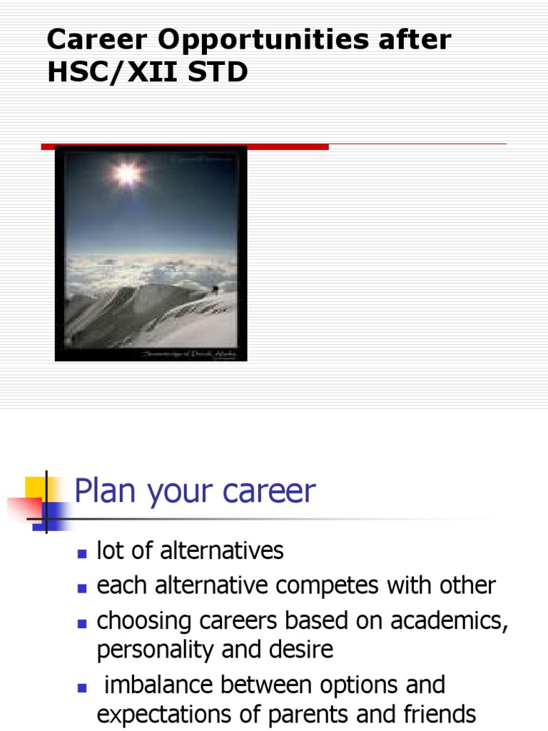 Career Paths After HSC Completion | PDF | Diploma | Institute Of Technology
