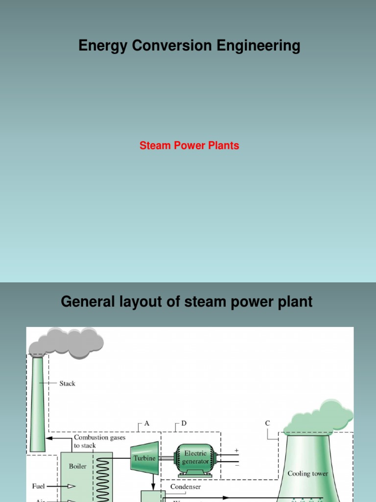 Coal-Based Steam Power Plant Overview | PDF | Boiler | Steam Engine