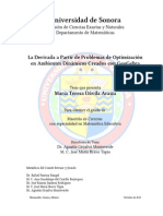 La Derivada A Partir de Problemas de Optimización en Ambientes Dinámicos Creados Con GeoGebra