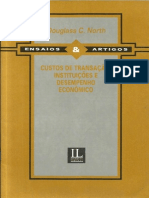 Custos de Transação, Instituições e Desempenho Econômico - Douglass C. North PDF