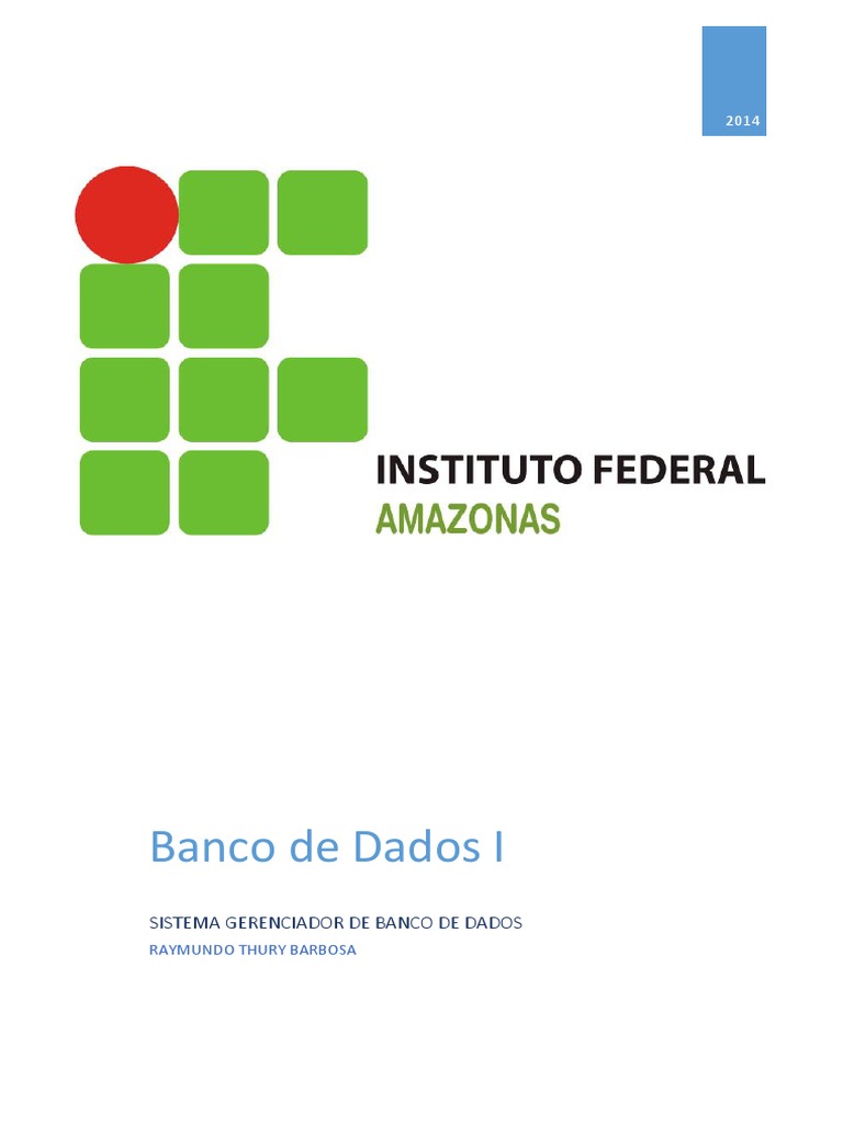 80920-Apostila de Banco de Dados I PDF | PDF | Bancos de dados | Dados
