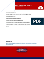 Instrucciones NFS Rivals PDF